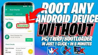 ROOT Any Android Device In Just 1 Click Without PC NO TWRP NO BOOTLOADER | New ROOTING App