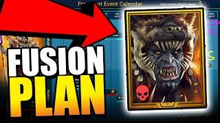 THIS IS A SPICY ONE...... Packmaster Shy'ek FUSION PLAN!!! | Raid: Shadow Legends