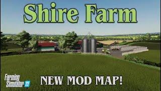 “SHIRE FARM” FS22 MAP TOUR! NEW MOD MAP | Farming Simulator 22 (Review) PS5.