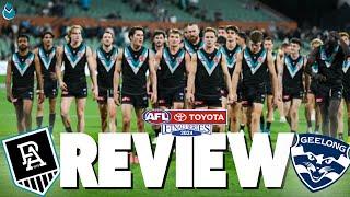 PORT ADELAIDE VS GEELONG | AFL REVIEW: QUALIFYING FINAL 2024