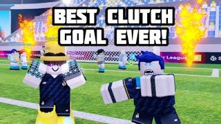 LAST SECOND GOAL TO WIN!!! | Super League Soccer (Roblox)