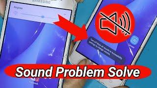 Turn off Mute all sounds in Accessibility settings to change volume Problem Solve In Samsung
