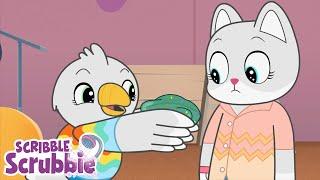 DON'T BE BORED! Play with FLOOBLESMOOSH? | Crayola Scribble Scrubbie Pets | Cartoons for Kids