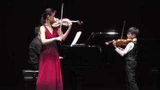 Min Lee and Samuel Tan - Navarra by Sarasate, Violin Duet