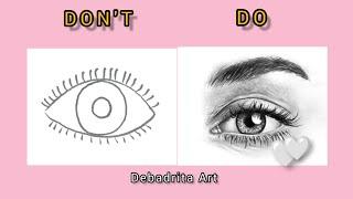 Genius Drawing Hacks For Beginners || Debadrita Art