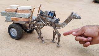 How to make camel at home || science project Powerful DC Motor Machine