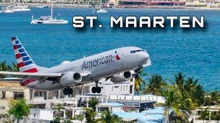 American Airlines Boeing 737  Sint Maarten to Miami  [FULL FLIGHT REPORT]