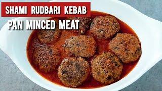 Minced Meat Recipe, Super Soft and Juicy️ Rudbari kebab/pan kebab!