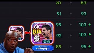 T. COURTOIS New Show Time GK Is Too Good  | New 104 GK Courtois | efootball 2025