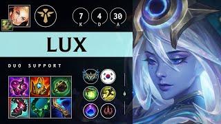 Lux Support vs Nautilus - KR Challenger Patch 25.04