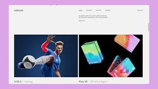 Animate on Scroll Website Design | Micro Interaction Animation Effect | Water Ripple Effect on Hover