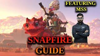 How To Play Snapfire - 7.31c Basic Snapfire Guide