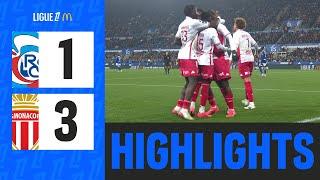 RC STRASBOURG ALSACE - AS MONACO (1-3) - Week 11 - Ligue 1 McDonald's 24/25