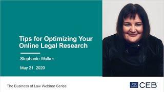 Tips for Optimizing Your Online Legal Research