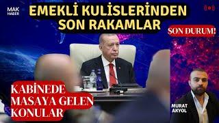 Emekliler Bekliyor:Kabinede Gündeme Bu Konular Geliyor!Emekli Kulisleri Hareketli: Peş Peşe Rakamlar