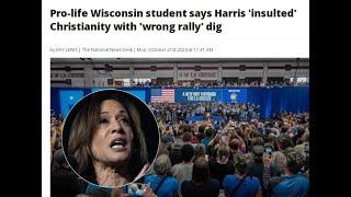 Kamala Harris Alienates, While Antichrist Trump Aptly Panders