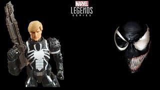 Marvel Legends Spider-Man Retro Series FLASH THOMPSON VENOM action figure review