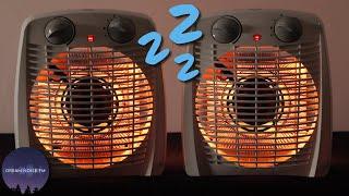 Twin fan heater sound for easy sleep  in binaural stereo 