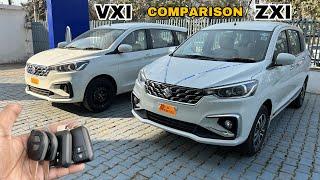 Maruti Suzuki Ertiga Vxi VS Zxi Comparison 2024 | Ertiga Vxi Vs Zxi | Ertiga Real-Life-Review