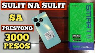 INFINIX SMART 8 Sulit na Sulit na ba sa Halagang 3K pesos? Budget Phone para sa inyo | jaysonskitv