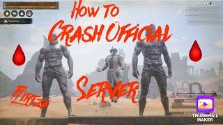 (XB1) How to Crash Official Servers [Conan Exiles]