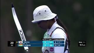 2013 Archery World Cup Final (Gold Medal Match) Deepika Kumari.