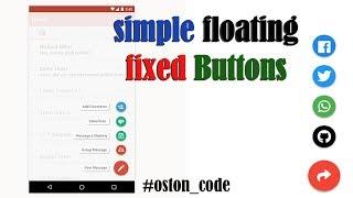 How to create Fixed  Floating Action Buttons on your website or web App