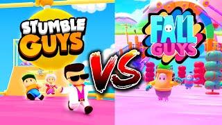 STUMBLE GUYS VS FALL GUYS