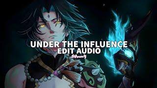 Chris Brown - Under the influence (edit audio)