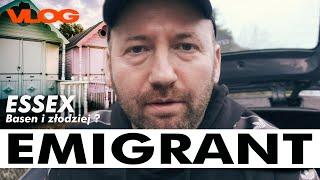 Jade do Essex, zakupy, basen i złodziej. Mitomania @jareknaemigracji   | EMIGRANT VLOG