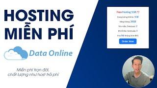 Hosting miễn phí, chất lượng như host trả phí, host free không có quảng cáo tại Dataonline