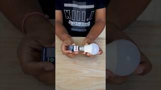 You'll never believe की हम bulb  को एक battery से जला सकते है  #shorts #youtubeshorts #viral