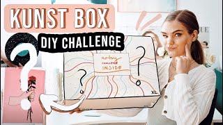 Kunst Tauschpaket Challenge - Was ist in dieser Mystery DIY Box? // I'mJette