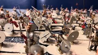 Christmas Holiday Painting… 100+ 28mm Germanic tribesman. Victrix, foundry, wargames atlantic