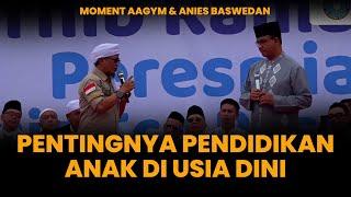 SALING BERBALAS PESAN, INILAH MOMENT AAGYM DAN ANIES BASWEDAN | TARHIB RAMADAN 1446 H