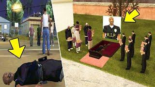 What Happens If You Go to The Vinewood Cemetery After Tenpenny's Death in GTA San Andreas!