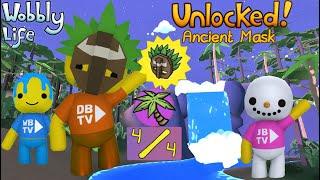 WE UNLOCKED THE ANCIENT MASK IN WOBBLY LIFE