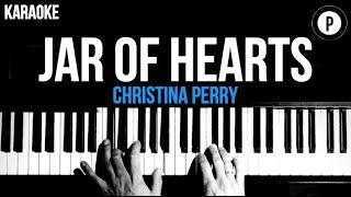 Christina Perry - Jar Of Hearts Karaoke SLOWER Piano Acoustic Instrumental Cover Lyrics