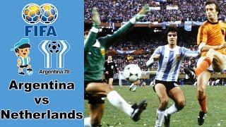 PES2021 - Argentina vs Netherlands - The Final - World Cup 1978