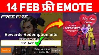 ff new redeem code today indian server FEBRUARY 2024 free fire emote redeem code