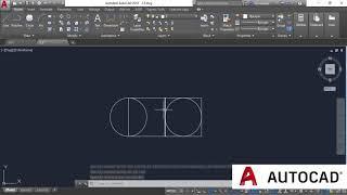 Circle AutoCAD 2018 Tutorial EP08