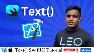 How to add Text view in SwiftUI app | Xcode SwiftUI tutorial