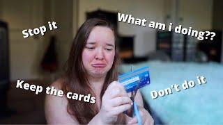 I cut up my credit cards