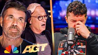 Refugee Podcaster SHOCKS Judges with EMOTIONAL Audition | AGT 2025