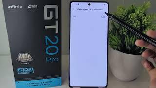 Infinix Gt 20 Pro 5G | How To Wake Screen When Notifications Come