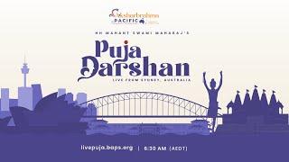 Mahant Swami Maharaj Morning Puja Darshan, Sydney, Australia, 12 Mar 2025 6:30 am (AEDT)