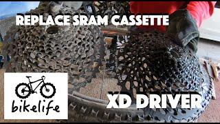 How to Replace a Worn Sram 12 Speed Eagle Cassette With XD Driver