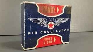 1944 US Army Air Force Air Crew Lunch MRE Review Pilot Ration Vintage Meal Ready to Eat Taste Test