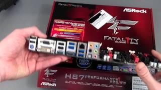 UNBOXING ASRock Fatal1ty H87 Performance