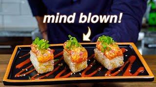 Homemade Spicy Tuna On Crispy Sushi Rice Will Blow Your Mind